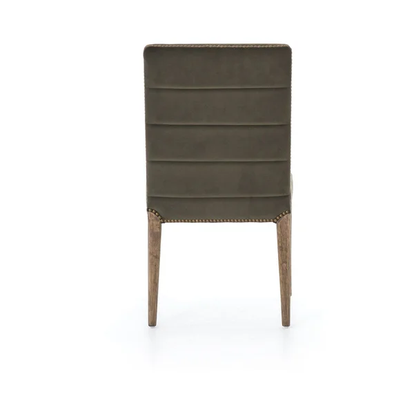 Nate Dining Chair, Modern Velvet Loden