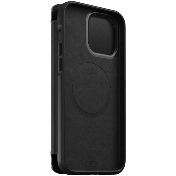 Nomad Modern Leather Folio - Rustic Brown - iPhone 13 Pro Max