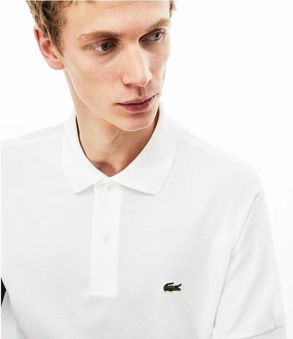 Lacoste Men's Short Sleeve L.12.12 Pique Polo Shirt