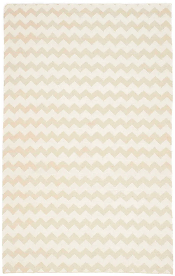 Safavieh 5& x 8& Dhurries DHU644A Beige, Ivory Rug