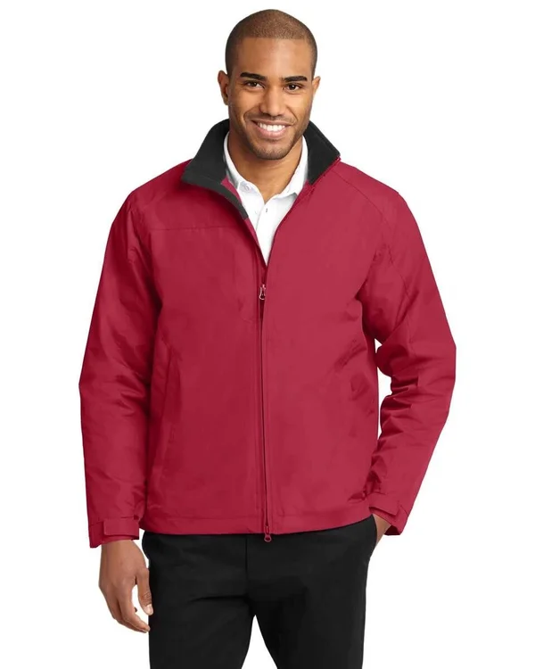 Port Authority J354 Challenger II Jacket. - True Red/True Black 5XL
