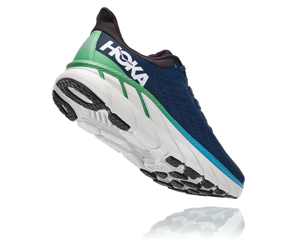 Hoka One One Men's Clifton 7 - 8.5 - Moonlit Ocean/Anthracite
