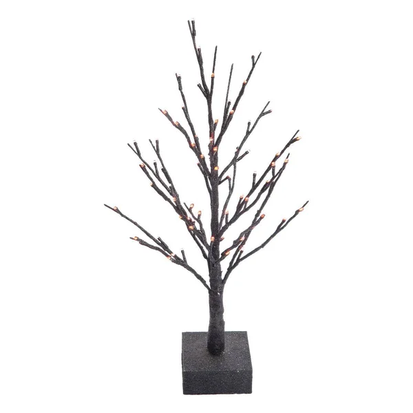 Gallerie II Large LED Lighted Glitter Tree in Black