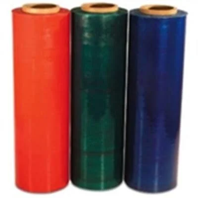 The Packaging Wholesalers 18x22 x 1, 500& 80 Ga. Yellow Colored Hand Stretch Film, 4/Case (FSTSF188CYELLOW)