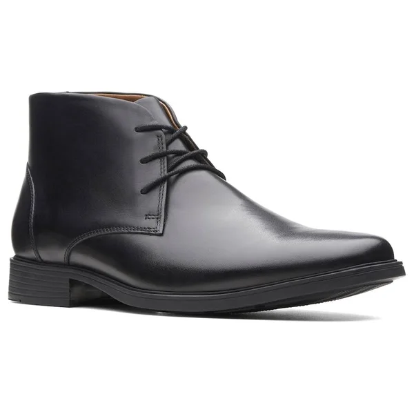 Clarks Men's Tilden Top Chukka Boot - Size: 10 M, Black