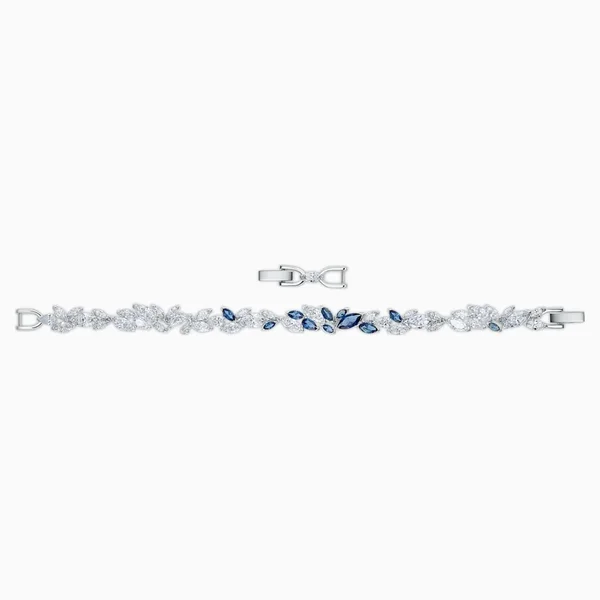 Swarovski Louison Blue + Silver Bracelet