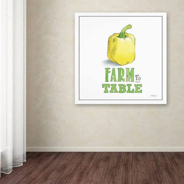 Trademark Fine Art 'Fresh from The Garden VIII No Border Sq' Canvas Art by Beth Grove, Size: 18 x 18