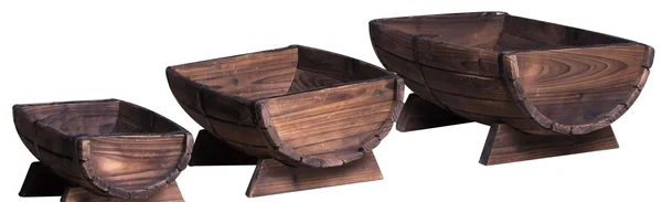 Leigh Country 3-Piece Half Barrel Planter Set