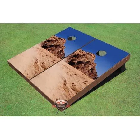 Desert Rock Custom Cornhole Board