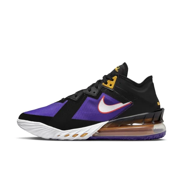 Nike Lebron 18 Low Basketball Shoes in Black - Size: 3.5, CV7562-003