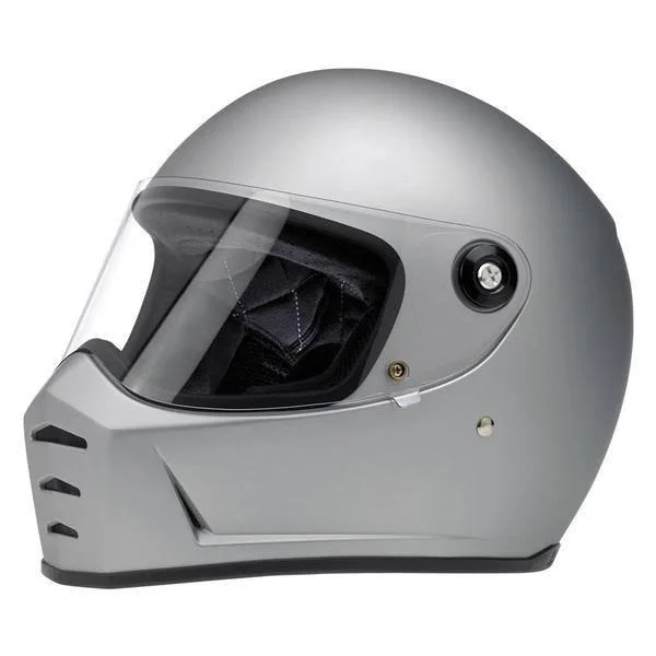 Biltwell Lane Splitter Helmet - Matte Titanium - LG