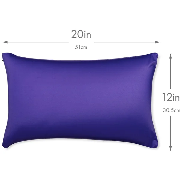 26x22 x 26x22 Throw Pillow Cozy Soft Microbead: 1 PC, Dark Lavendar