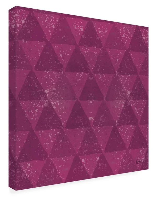 Trademark Art Veronique Charron 'Festive Forest Pattern IVF' Canvas Art