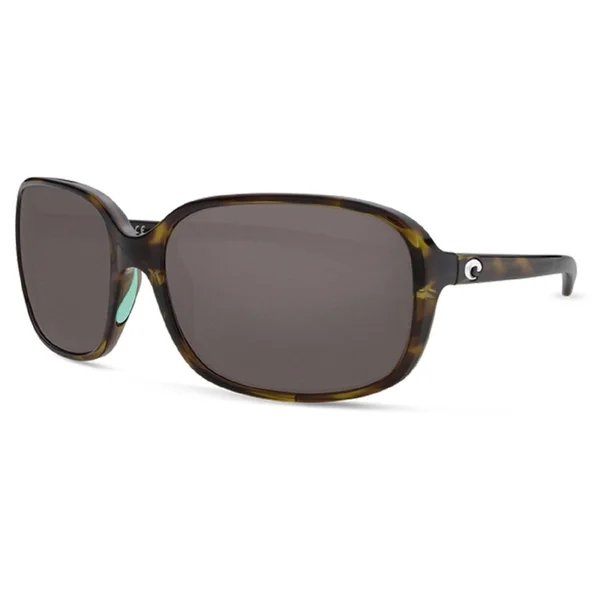 Costa Del Mar Riverton Sunglasses Sand Tortoise/Gray 580Plastic