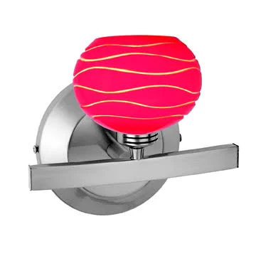Access Lighting-63811-79-CH/WHTLN-Sydney - One Light Wall/Bath Vanity