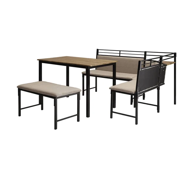 Tool Less Boltzero Corner NOOK - 4D Concepts, 60 x 77.16 x 40.6