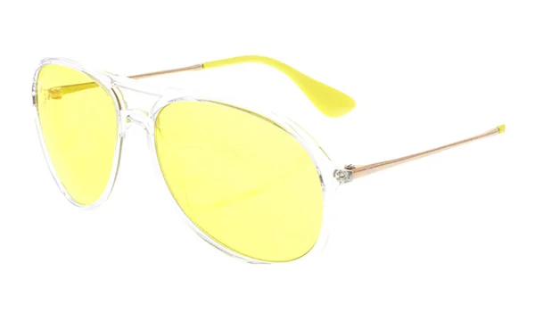 Ray Ban Alex Sunglasses RB4201 6295C9 Crystal Frame Yellow Lens 59MM