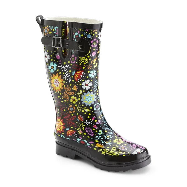 Women's Western Chief Tall Printed Rain Boot, Size: 9, Garden Play