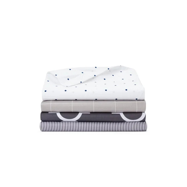 Weighted Blanket & Cover Bundle Sets Light Grey, Full, 12 lbs-Luna