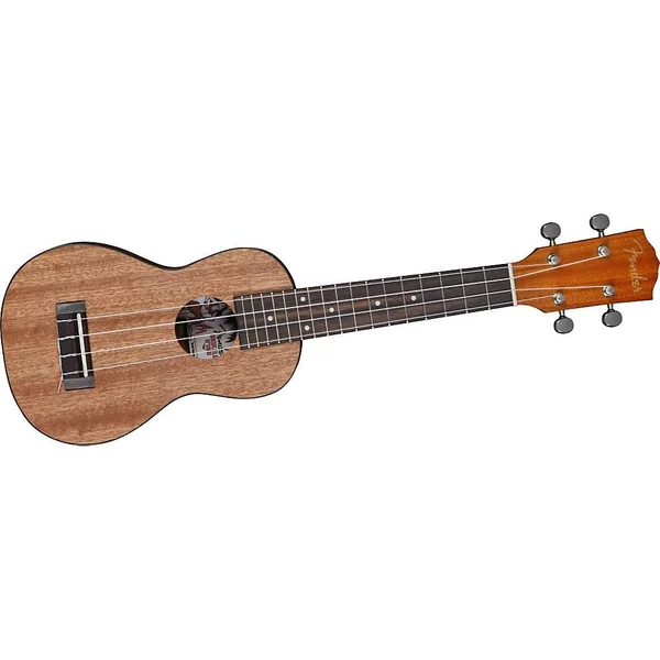 Fender U&Uku Soprano Ukulele - Mahogany Top Satin Body Finish