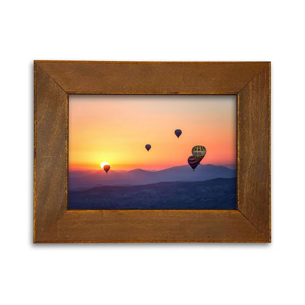Countryside Classic Distressed Golden Frame Collection - 7x7