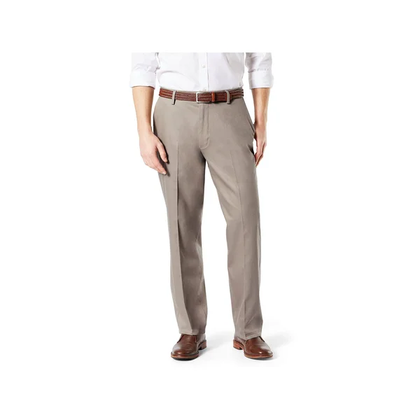 Dockers Men's Relaxed Fit Signature Khaki Lux Cotton Stretch Pants D4