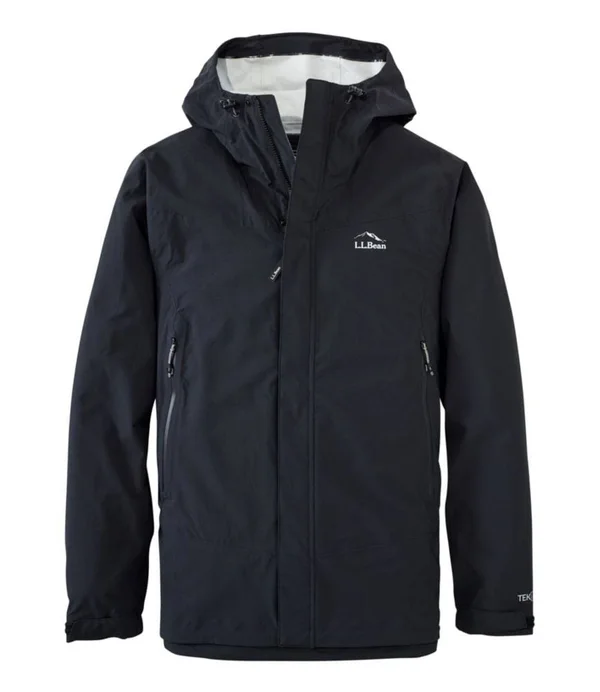 Men's Cresta Stretch Rain Jacket Black Medium - L.L.Bean