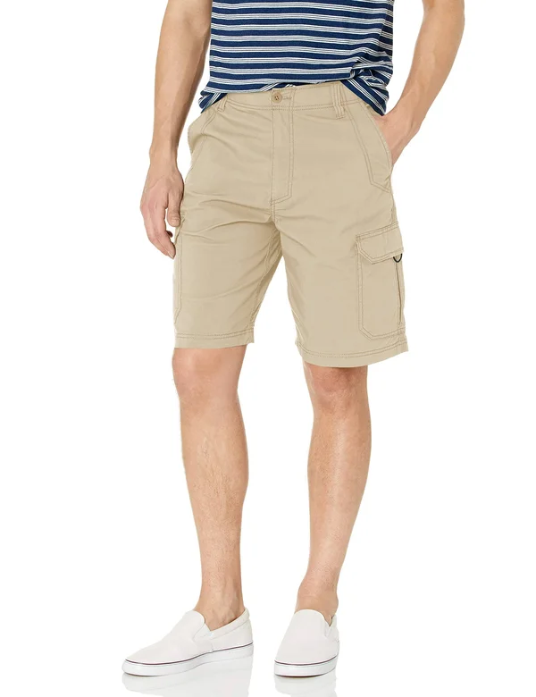 Men's Lee Extreme Motion Crossroads Cargo Shorts, Size: 40, Brown