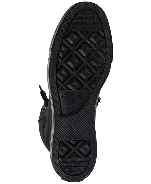Converse Men's Chuck Taylor All-Star Street Mid Casual Shoes 138465F - 8.5, Black