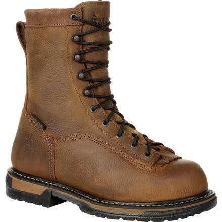 Rocky Ironclad Steel Toe Waterproof Work Boot - Adult Size 14