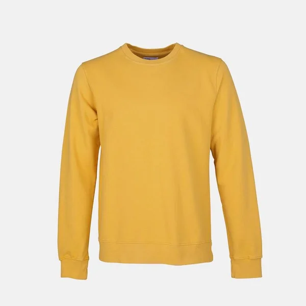 Colorful Standard Classic Organic Crew Sweatshirt, Yellow