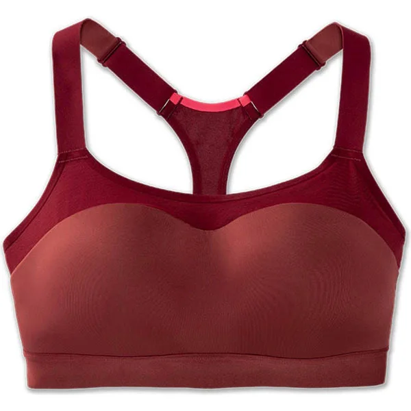 Brooks Dare Racerback Run Bra Terracotta/Deep Terracotta
