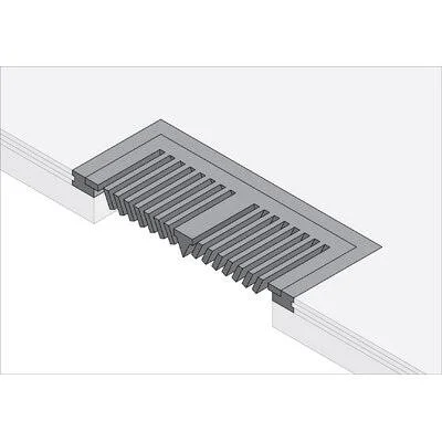 Wood Floor Register Artistic Finishes Color: Somerset Gunstock, Size: 0.75x22 H x 10x22 W x 4x22 D