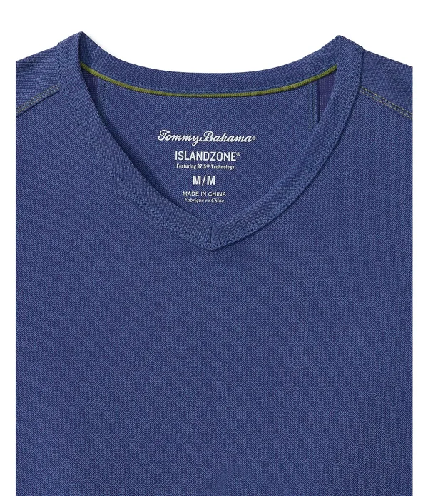 Tommy Bahama IslandZone Tropicool Paradise Short-Sleeve V-Neck Tee - XL