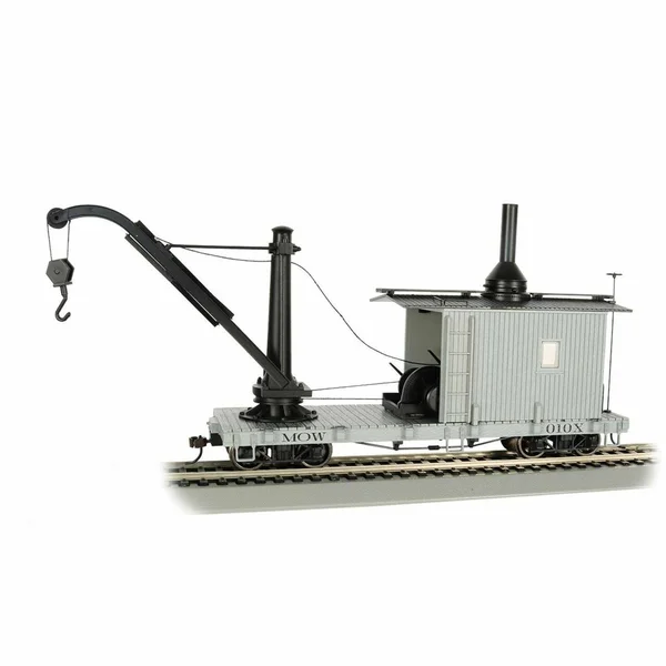 Bachmann 26901 On30 Mow Gray Derrick Car
