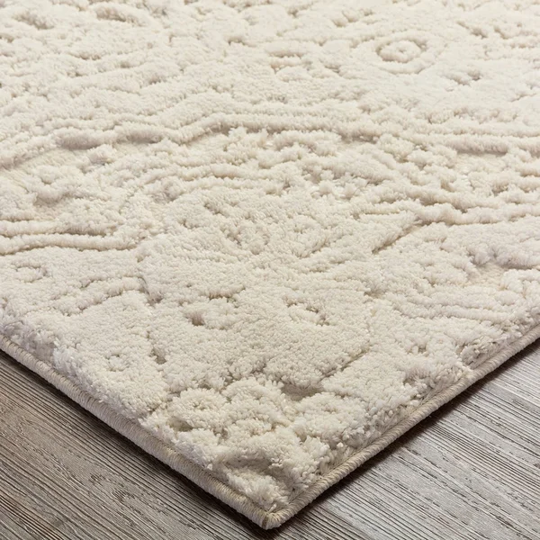 Mohawk Home Francesca Cream 6 ft. 6 in. x 9 ft. 6 in. Area Rug - Ivory