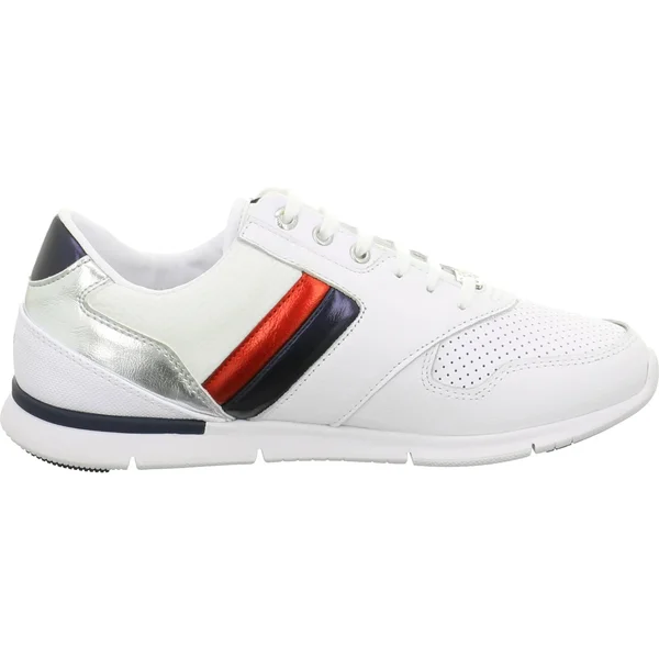 Tommy Hilfiger Lightweight Leather White Trainers