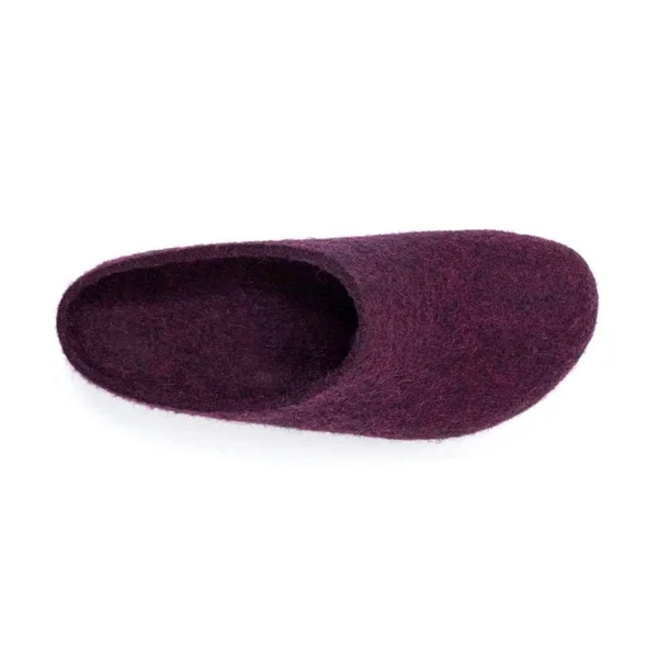 Women's Essenz Wool Clog Navy, 8.5