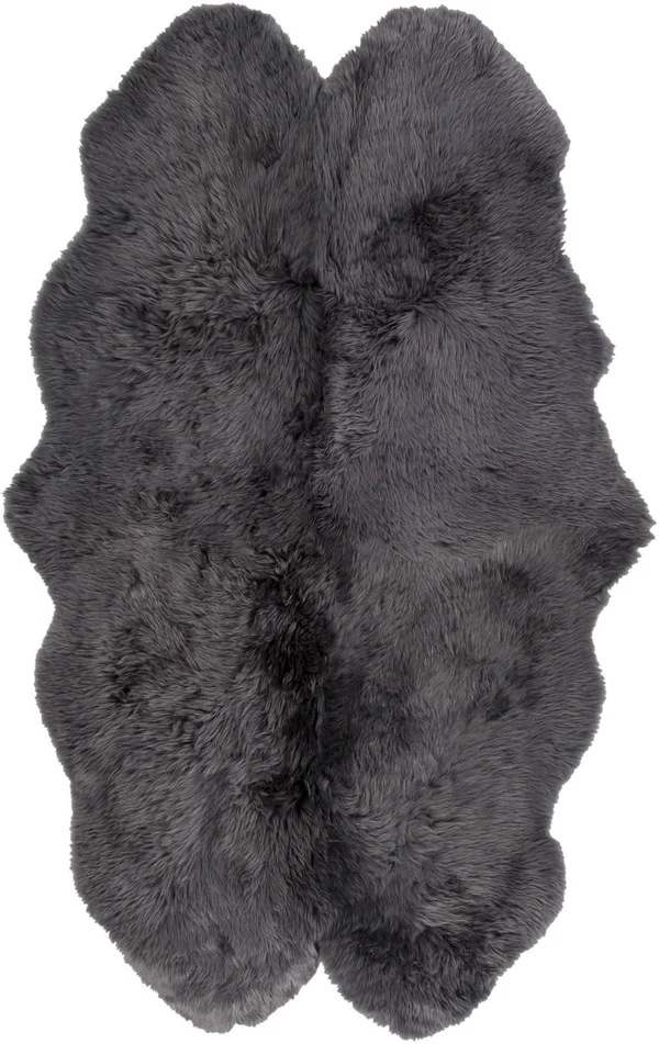 Surya Sheepskin SHS-9602 Rug - 2 ft x 6 ft