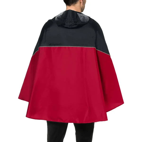 Vaude Covero Biking Rain Poncho II - Red M
