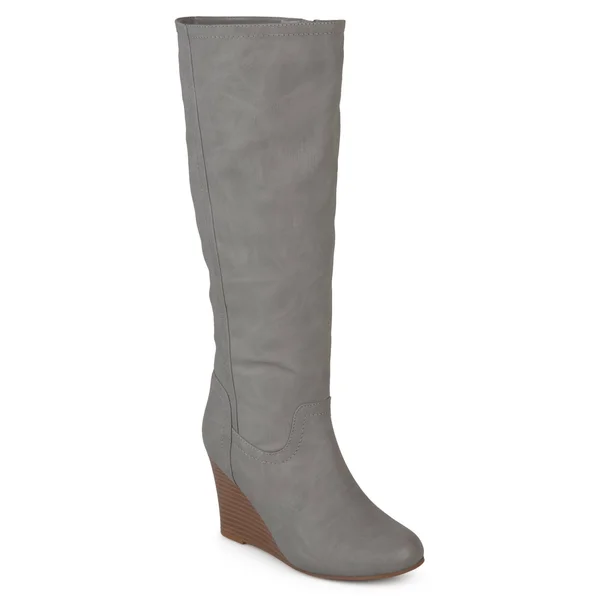 Journee Collection Women's Langly Boot - Grey