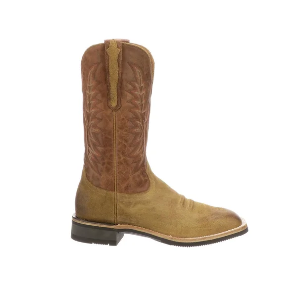 Men's Rudy Western Boots 10 - EE, Sand - Cognac