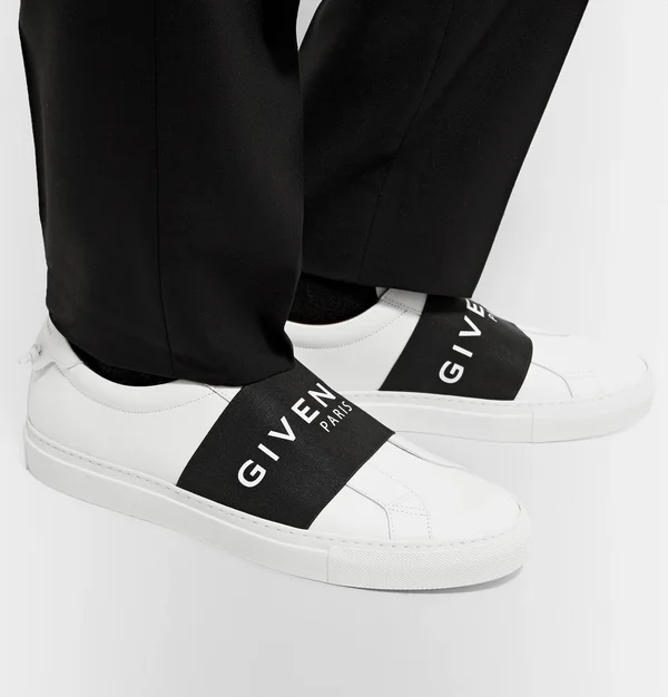Givenchy - Logo Strap Sneakers - Men - 43 - White