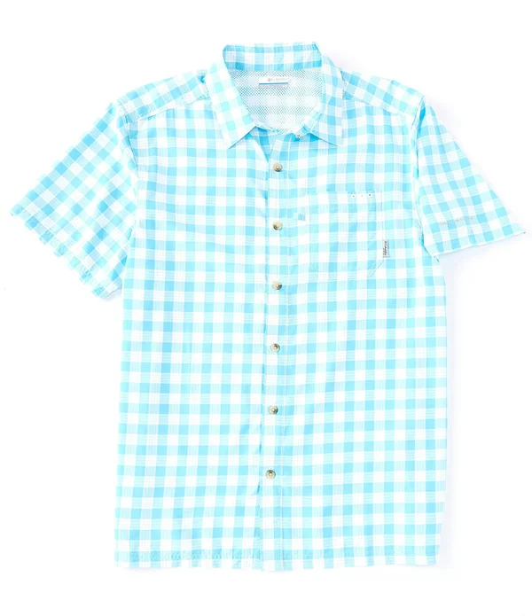 Columbia Mens PFG Super Slack Tide Plaid Shirt