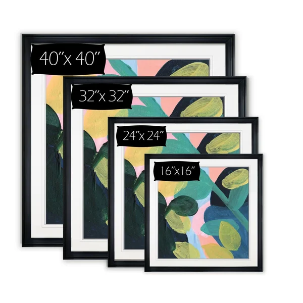 May Branches I -Framed Giclee Print - 22X22