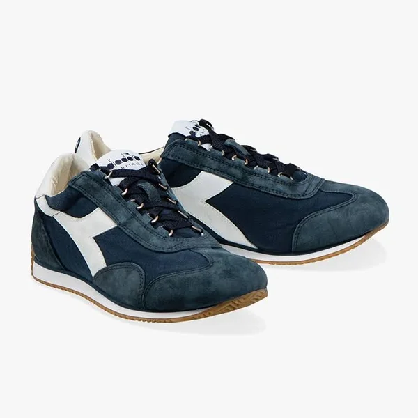 Diadora Equipe H Canvas Stone Wash Blue
