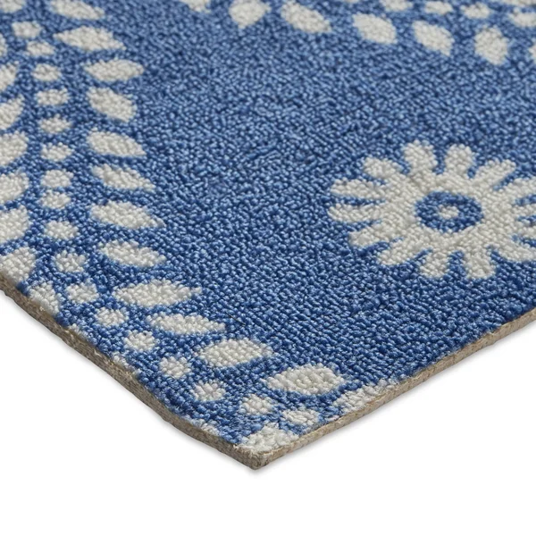 Nourison Home & Garden RS085 Area Rug - Rust, 5&3x22 x 7&5x22