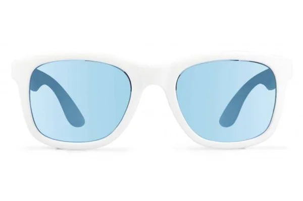 Revo Huddie Polarized Sunglasses, White/Blue, RE1000