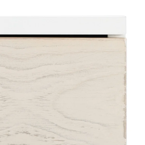 Safavieh Genevieve 2 Drawer Nightstand - Grey - White Washed