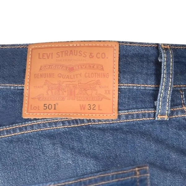 Levi&s 501 Hemmed - Blue - Casual Shorts